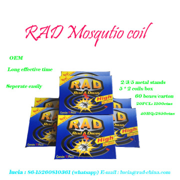 African Effective with Cheap Price Black Mosquito Coil